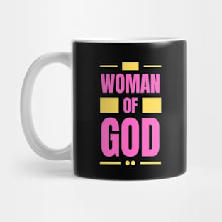 Woman Of God | Christian Typography Mug